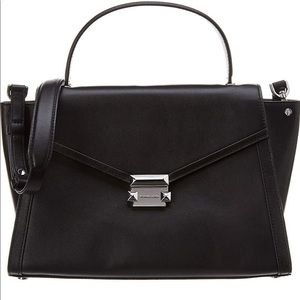 Michael Kors Whitney large leather satchel